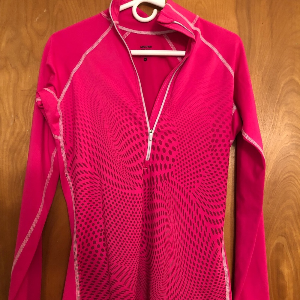 Worn once, looks like new! Nike pro zip up